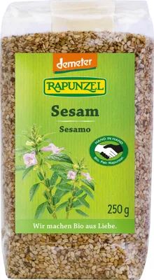 Produktbild von Rapunzel 195505, 250 g, 600 kcal, 2483 kJ, 20,9 g, 50,4 g, 7,81 g