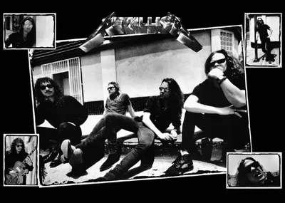 Obrázek produktu pro METALLICA – Black and White – 100 × 140 cm – plakát