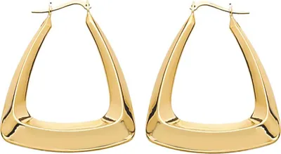 Produktbild von Elegante 9 Karat (375) Gold Damen - Paar Creolen - 33mm*30mm; TRS26388