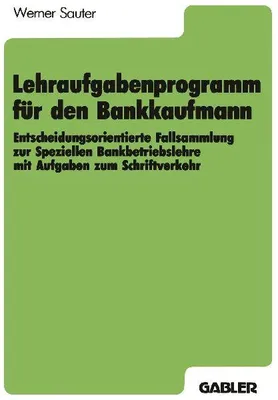 Produktbild von Lehraufgabenprogramm für den Bankkaufmann