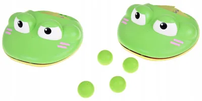 Produktbild von Jokomisiada Frosch Ballwurf Spielset mit 4 Bällen ZA5604
