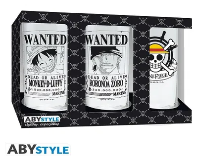 Produktbild von One Piece Glas-Set Gläser Set durchsichtig Standard