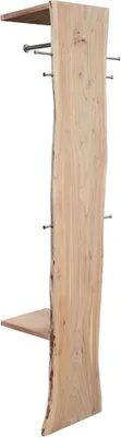 Image de MASSIVMOEBEL24 | Portemanteau 36x40 Acacia laqué Bois naturel PURE ACACIA #714