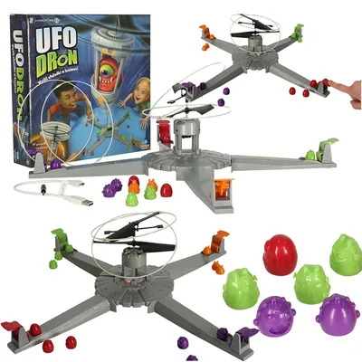 Immagine prodotto di Ufodron gioco arcade lanciatore di droni alieni alieni LUCRUM GAMES