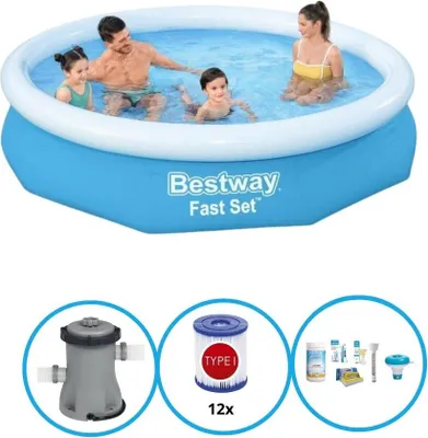 Zdjęcie produktu dla Bestway Pool Fast Set - Zestaw basenowy - 305x66 cm