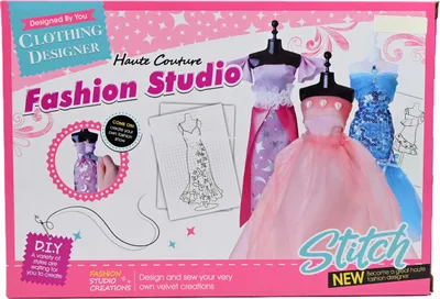 Produktbild von Mode-Design-Studio für Kinder - Kreatives Nähset & Puppenkleidung selber machen