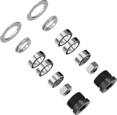 Produktbild von Favero Assioma Duo/uno Pedallager Silber  Silber One Size