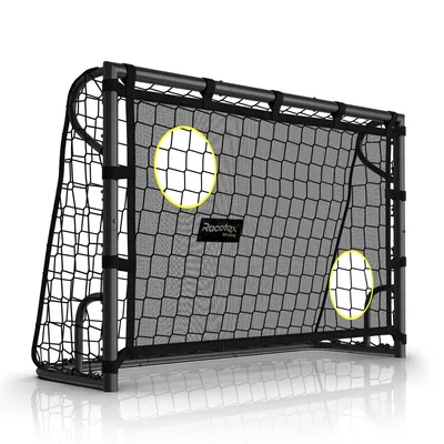 Produktbild von Racetex Fussballtore für Garten Kinder [MIT TORWAND] – Robustes Fußballtor Kinder & Erwachsene,  Stahlrahmen Front & wetterfestem Fußballnetz 180x120