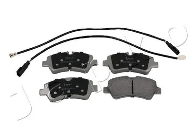 Produktbild von JAPKO 510307 Bremsbeläge Satz Hinten Bremsklötze für FORD Transit Custom V362 Kastenwagen (FY, FZ) Transit Mk7 Kastenwagen (V363, FCD, FDD)