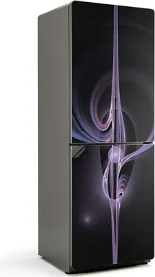 Zdjęcie produktu dla Abstrakcyjny wzór fali - Magnetyczna osłona lodówki - Folia dekoracyjna magnetyczna do kuchni - Magnetyczna dekoracja lodówki - Samoprzylepna tablica magnetyczna - Folia magnetyczna na drzwi lodówki - 70x190 cm