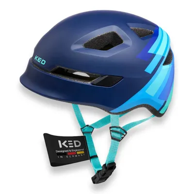 Produktbild von 75 KED Kinder - Fahrradhelm POP II Lite, blau