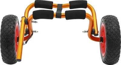 Produktbild von Kajakwagen - Faltbarer Transportwagen - Aluminiumlegierung - 80 kg Tragkraft - Für SUP-Boards, Kanus, Jon-Boote - Outdoor