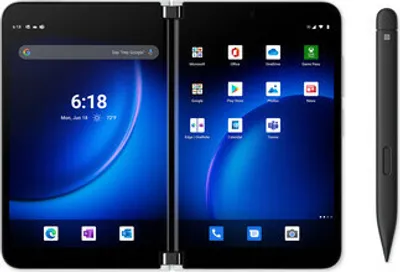 Produktbild von Microsoft Surface Duo 2, 14,7 cm (5.8"), 8 GB, 128 GB, 12 MP, Android 11, Weiß