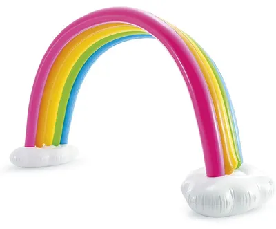 Produktbild von INTEX 56597NP -Sprinkler - Rainbow Cloud (300x109x180cm) Wasserdusche Kinder Regenbogen