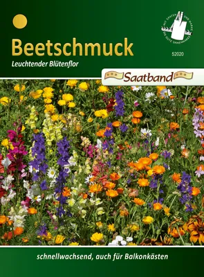 Produktbild von Beetschmuck Mix (Saatband) | Saatbänder & Saatplatten von N.L. Chrestensen