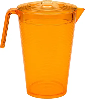 Zdjęcie produktu dla Karaf 2,1 l z pokrywką, nietłukący, do użytku na zewnątrz, z wylewką