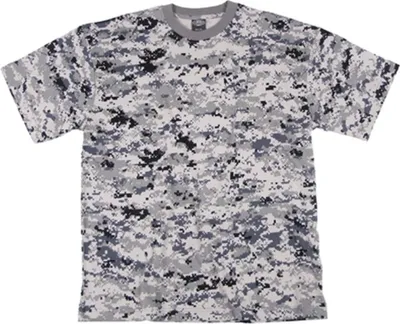 Produktbild von MFH BW Tarnmuster-T-Shirt digital metro, 160g/m2