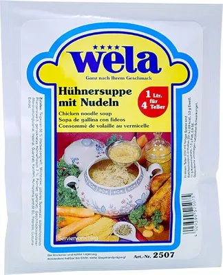 Produktbild von WELA - Hühnersuppe mit Nudeln