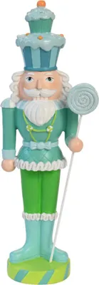 Produktbild von Gift Company Noce Nussknacker türkis/blau 33,5cm