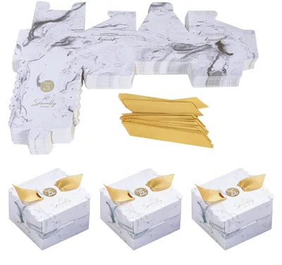 Produktbild von Solidchoice – Süßigkeitenboxen mit Schleifen für festliche Anlässe