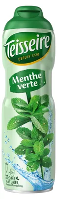Zdjęcie produktu dla Syrop Teisseire z zieloną miętą 600 ml do koktajli (1 opakowanie)