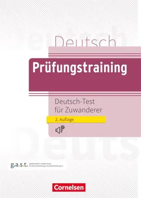 Produktbild von Prüfungstraining DaF. Deutsch-Test für Zuwanderer
