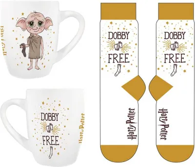 Produktbild von Harry Potter Set Tasse und Socken Dobby