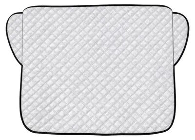 Zdjęcie produktu dla Osłona przeciwsłoneczna na przednią szybę - Składana - 150 x 100 cm - 4 warstwy - Na wszystkie pory roku