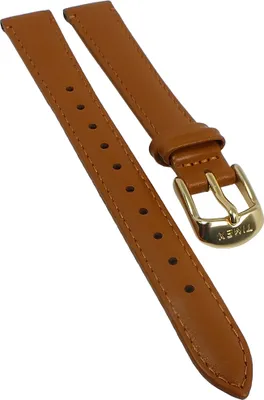 Produktbild von Timex Torrington | Uhrenarmband 14mm Leder braun glatt | TW2R27900