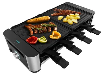 Immagine prodotto di CECOTEC 03224 - Raclette Cheese&Grill 16000 Inox Black