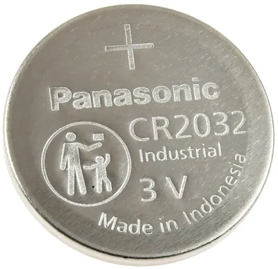 Produktbild von Panasonic Lithium Knopfzelle CR2032 / DL2032 / ECR2032 1 Stück lose