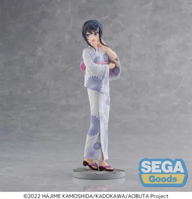 Productafbeelding van Rascal Does Not Dream of Bunny Girl Senpai - Luminasta PVC-beeldje, Mai Sakurajima, Yukata-versie, 22 cm