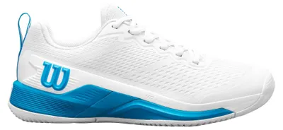 Produktbild von WILSON Rush Pro 4.5 Herren Tennisschuhe Weiß/Atomic Blue Größe 49 1/3