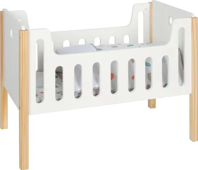 Produktbild von Puppengitterbett „Little Button“