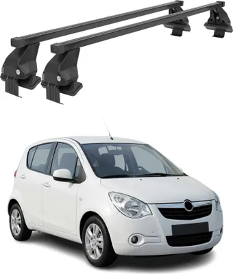 Immagine prodotto di Barre trasversali Menabo per Opel Agila 2007-2015 Nero