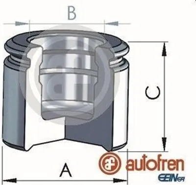 Produktbild von AUTOFREN SEINSA Bremssattel-Kolben für BMW 7 (E38) 40mm Stahl