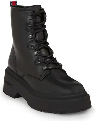 Produktbild von Tommy Jeans Damen Stiefeletten EN0EN02404 BDS Farbe: Schwarz Größe: 41