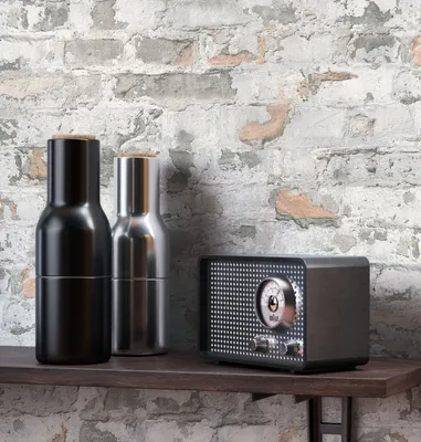 Produktbild von NEWROOM Tapete Grau Vliestapete Mauer - Ziegelstein Rustikal Schwarz Weiß Stein  Backstein Loft Mauerwerk