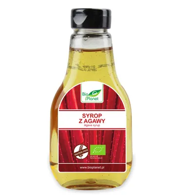 Zdjęcie produktu dla SYROP Z AGAWY BEZGLUTENOWY330 g (239 ml) -PLANET