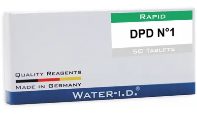 Obrázek produktu pro WATER-I.D. Tablety DPD N°1 pro PoolLab, 50 kusů