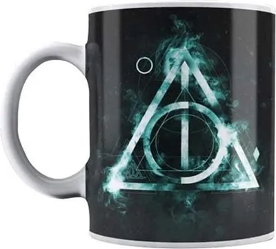 Produktbild von Harry Potter And The Deathly Hallows - Kaffeebecher CD113 (Einheitsgröße) (Schwarz)