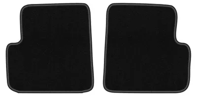 Image de Tapis arrière en moquette pour Peugeot 406 1995-2004 (berline/break) – 2 pièces, noirs, sur mesure – Wielganizator LUX