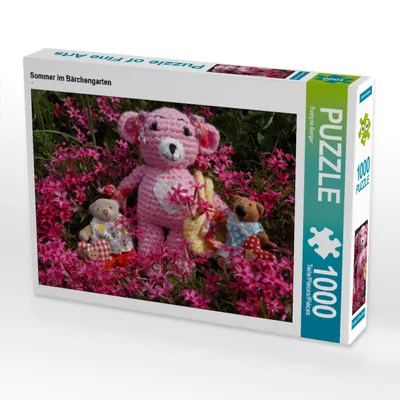 Produktbild von CALVENDO Puzzle Sommer im Bärchengarten 1000 Teile Puzzle quer | 1000 Teile Lege-Größe 64x48cm Foto-Puzzle für glückliche Stunden