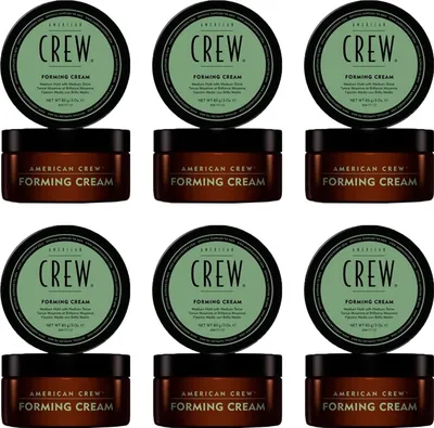 Produktbild von American Crew Classic Forming Cream 6 x 85 g Stylingcreme mittelstarker Halt Set