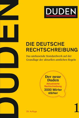 Produktbild von Duden - Die deutsche Rechtschreibung