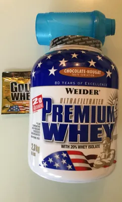Produktbild von Joe Weider Premium Whey Protein, 2300 g Dose