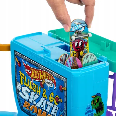 Produktbild von Hot Wheels HXL16, Griffbrett-Set, 5 Jahr(e), Kunststoff, Mehrfarbig