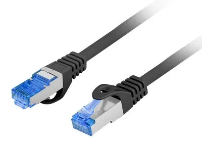 Immagine prodotto di Lanberg PCF6A-10CC-0150-BK LANBERG PATCHCORD CAT.6A S/FTP LSZH CCA 1.5M SCHWARZ FLUKE Z