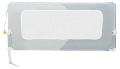 Obrázek produktu pro Postelová zábrana, nastavitelná výška, skládací provedení, 180 cm, šedá