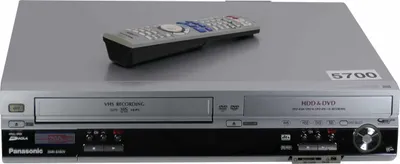 Obrázok produktu pre Panasonic DMR-EH80V | Kombinovaný rekordér VHS / DVD / HDD (200 GB) | PAL a NTSC